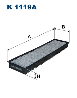 Filtru, aer habitaclu K 1119A FILTRON