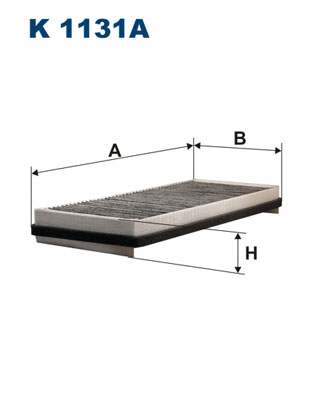 Filtru, aer habitaclu K 1131A FILTRON