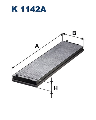 Filtru, aer habitaclu K 1142A FILTRON