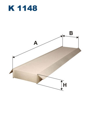 Filtru, aer habitaclu K 1148 FILTRON