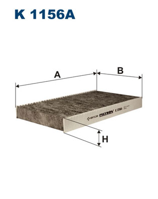Filtru, aer habitaclu K 1156A FILTRON