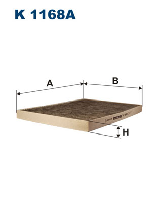 Filtru, aer habitaclu K 1168A FILTRON