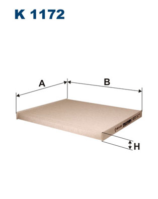 Filtru, aer habitaclu K 1172 FILTRON