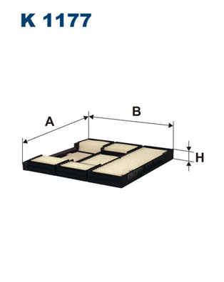 Filtru, aer habitaclu K 1177 FILTRON