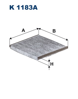 Filtru, aer habitaclu K 1183A FILTRON