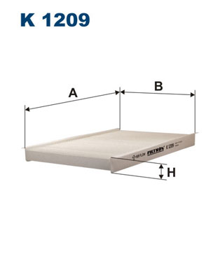 Filtru, aer habitaclu K 1209 FILTRON