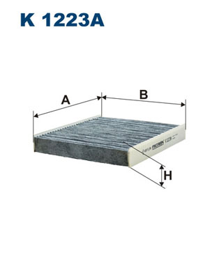 Filtru, aer habitaclu K 1223A FILTRON