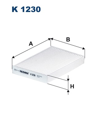 Filtru, aer habitaclu K 1230 FILTRON