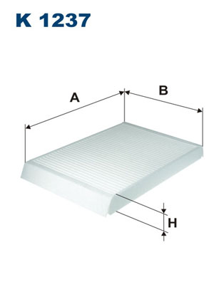 Filtru, aer habitaclu K 1237 FILTRON