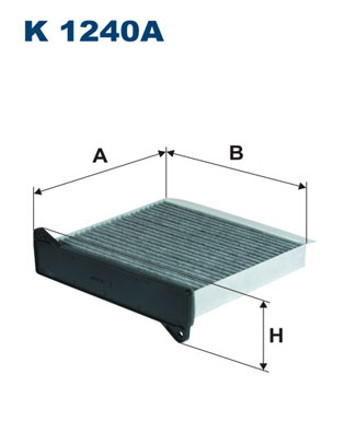 Filtru, aer habitaclu K 1240A FILTRON
