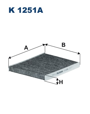 Filtru, aer habitaclu K 1251A FILTRON