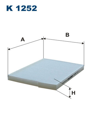 Filtru, aer habitaclu K 1252 FILTRON