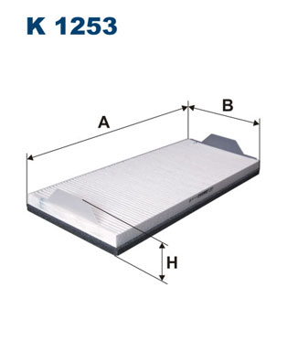 Filtru, aer habitaclu K 1253 FILTRON