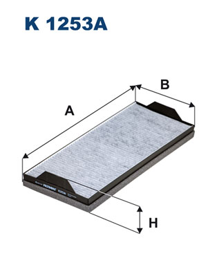 Filtru, aer habitaclu K 1253A FILTRON
