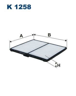 Filtru, aer habitaclu K 1258 FILTRON