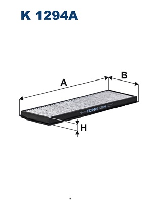 Filtru, aer habitaclu K 1294A FILTRON