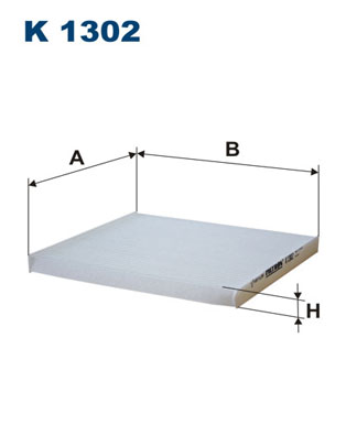 Filtru, aer habitaclu K 1302 FILTRON