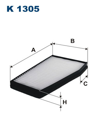 Filtru, aer habitaclu K 1305 FILTRON