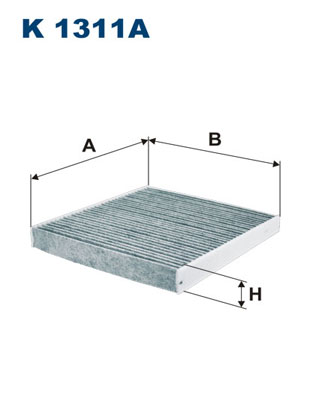 Filtru, aer habitaclu K 1311A FILTRON