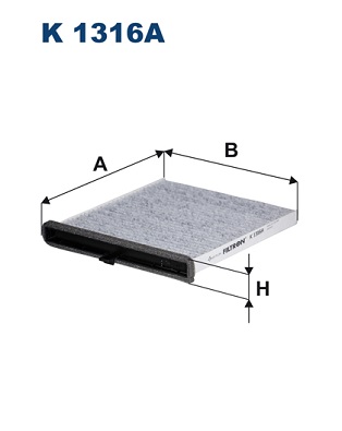 Filtru, aer habitaclu K 1316A FILTRON