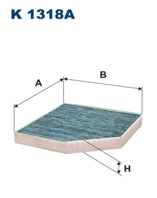 Filtru, aer habitaclu K 1318A FILTRON