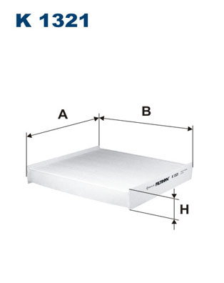 Filtru, aer habitaclu K 1321 FILTRON