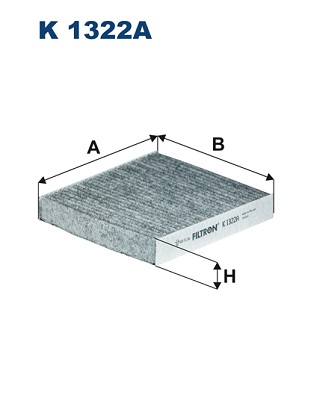 Filtru, aer habitaclu K 1322A FILTRON