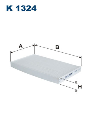 Filtru, aer habitaclu K 1324 FILTRON