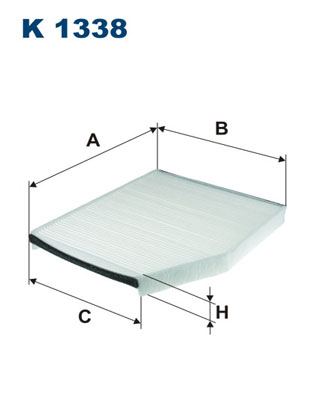 Filtru, aer habitaclu K 1338 FILTRON