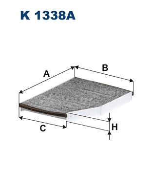 Filtru, aer habitaclu K 1338A FILTRON