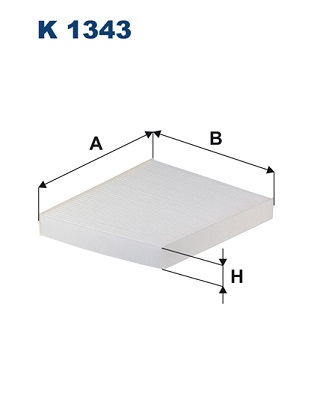 Filtru, aer habitaclu K 1343 FILTRON