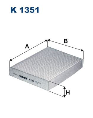 Filtru, aer habitaclu K 1351 FILTRON