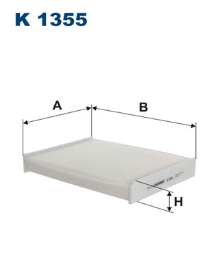Filtru, aer habitaclu K 1355 FILTRON