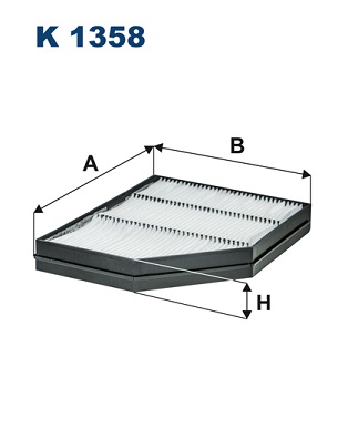 Filtru, aer habitaclu K 1358 FILTRON