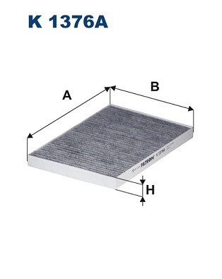 Filtru, aer habitaclu K 1376A FILTRON