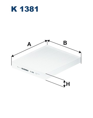 Filtru, aer habitaclu K 1381 FILTRON