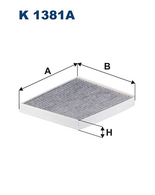 Filtru, aer habitaclu K 1381A FILTRON