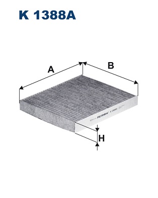 Filtru, aer habitaclu K 1388A FILTRON