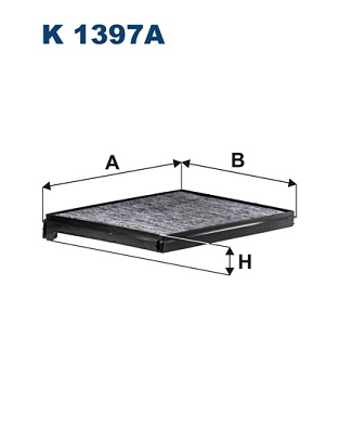 Filtru, aer habitaclu K 1397A FILTRON
