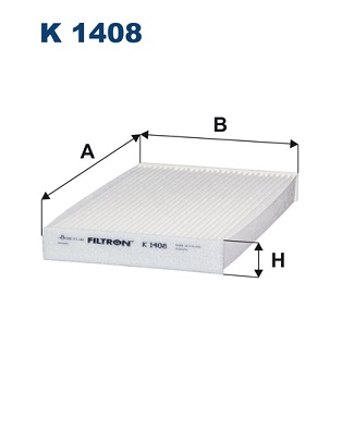 Filtru, aer habitaclu K 1408 FILTRON