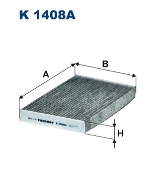 Filtru, aer habitaclu K 1408A FILTRON