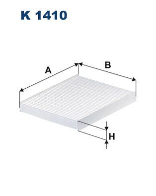 Filtru, aer habitaclu K 1410 FILTRON