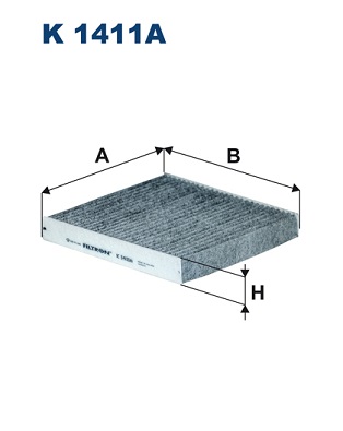 Filtru, aer habitaclu K 1411A FILTRON