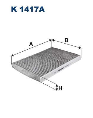 Filtru, aer habitaclu K 1417A FILTRON