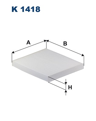 Filtru, aer habitaclu K 1418 FILTRON