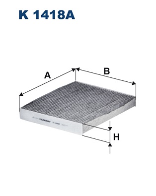 Filtru, aer habitaclu K 1418A FILTRON