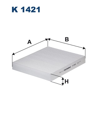 Filtru, aer habitaclu K 1421 FILTRON