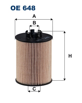 Filtru ulei OE 648 FILTRON