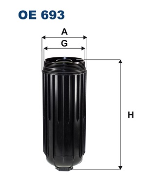 Filtru ulei OE 693 FILTRON