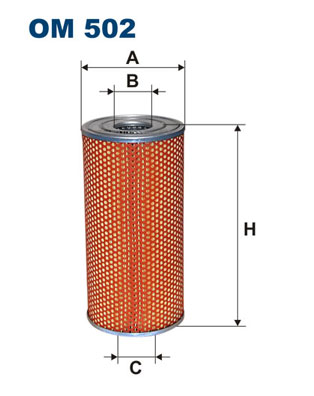 Filtru ulei OM 502 FILTRON